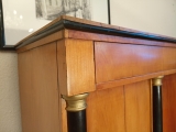 aussergewöhnliches Biedermeier Kirschbaum Aufsatzmöbel