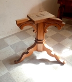 Biedermeier Tisch rund, gross, Nussbaum um 1830